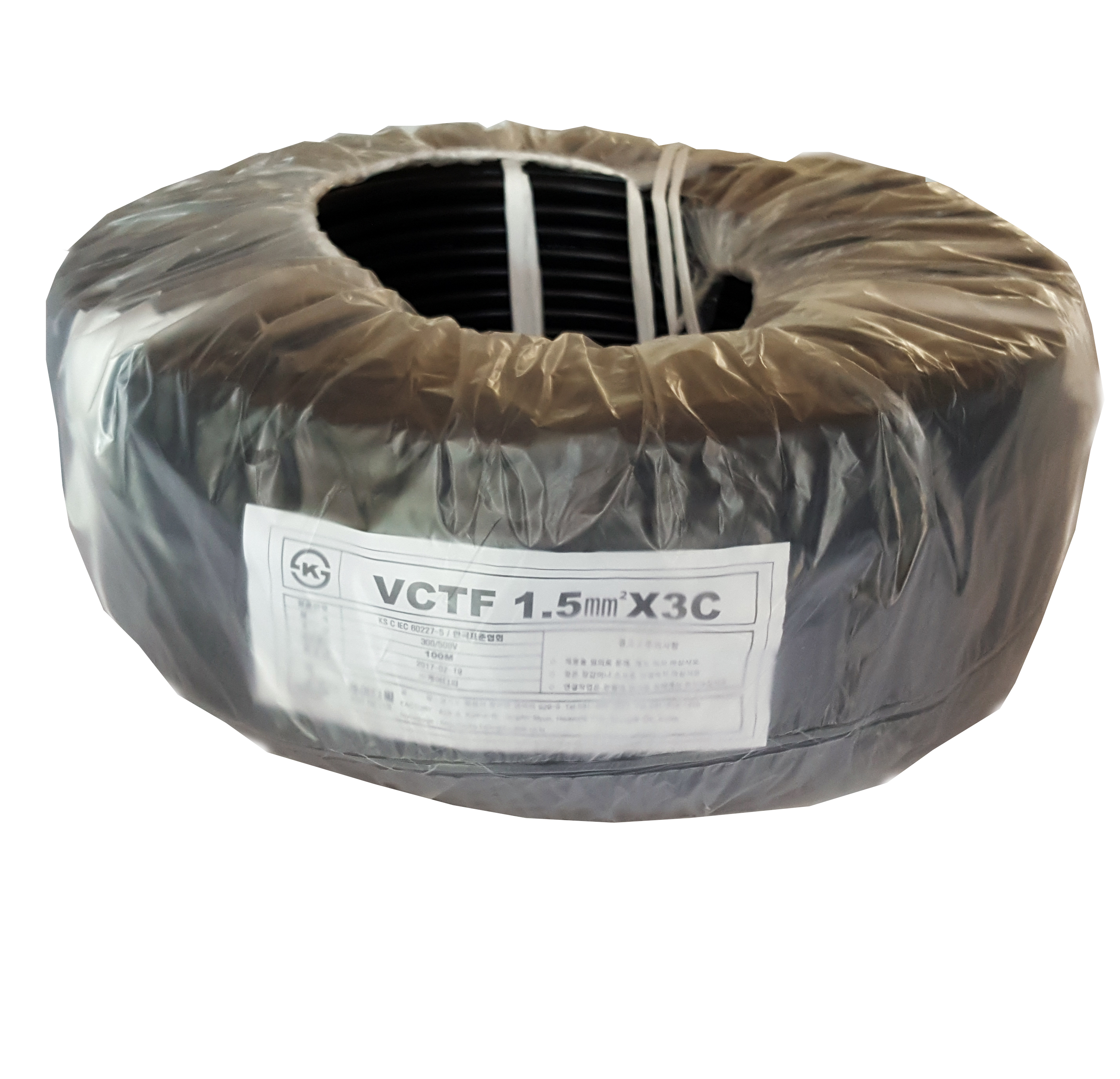 02.  전원케이블 VCTF-1.5*3C